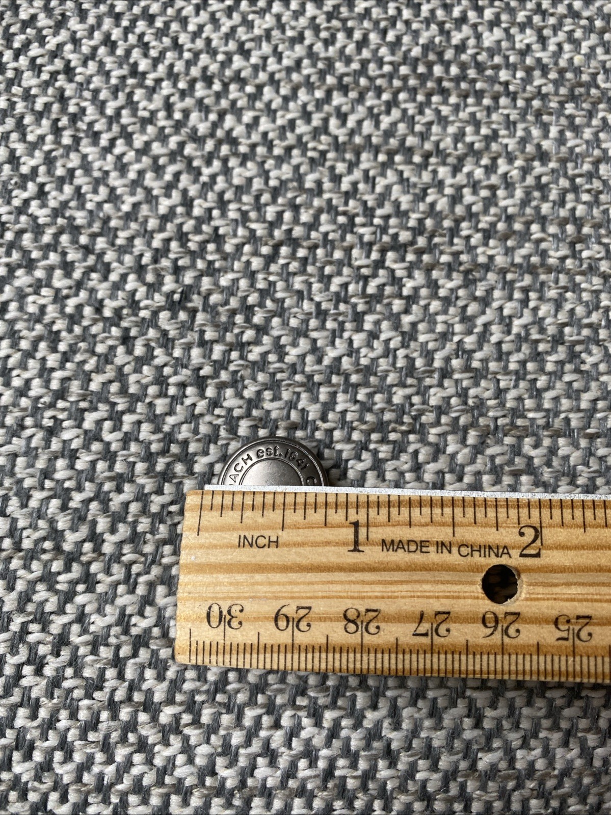 Authentic COACH Replacement Script Logo Silver Em… - image 12