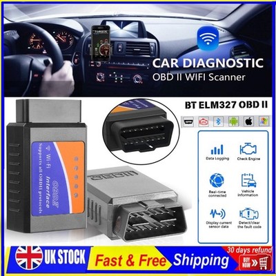ELM327 EOBD Bluetooth Diagnose OBD2 Auto Motor Scanner Werkzeug Fehlercodeleser