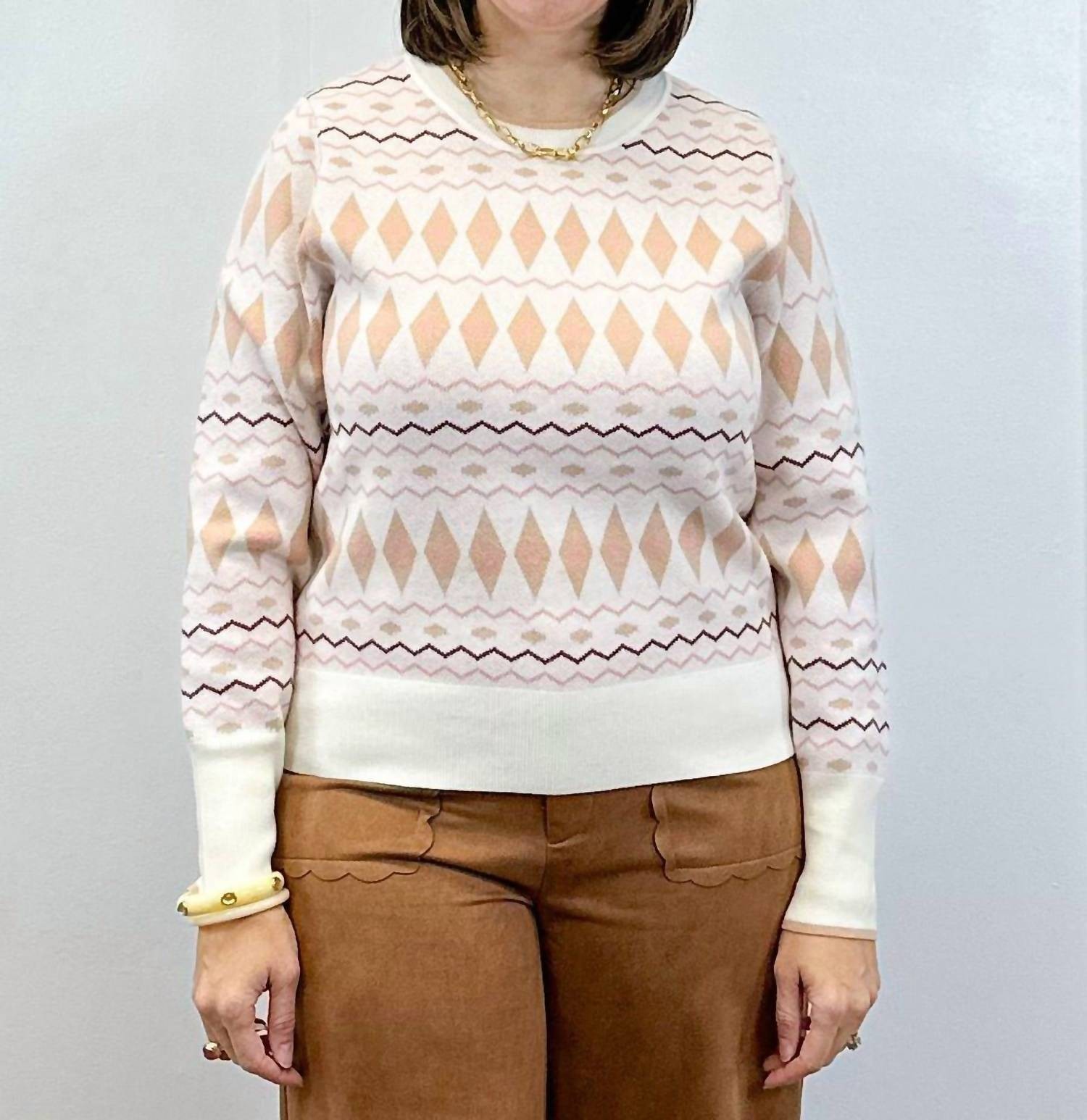 &merci Diamond Drift Sweater Size M
