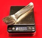 👉222g (8) Gorham 5-3/4"" Old French Sterling Silver Salad Forks w/ Mono 💰
