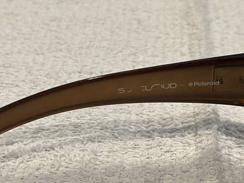 Suncloud Cookie Polarized Sunglasses Smith Optics Oversized Wrap brown frame - Picture 3 of 7