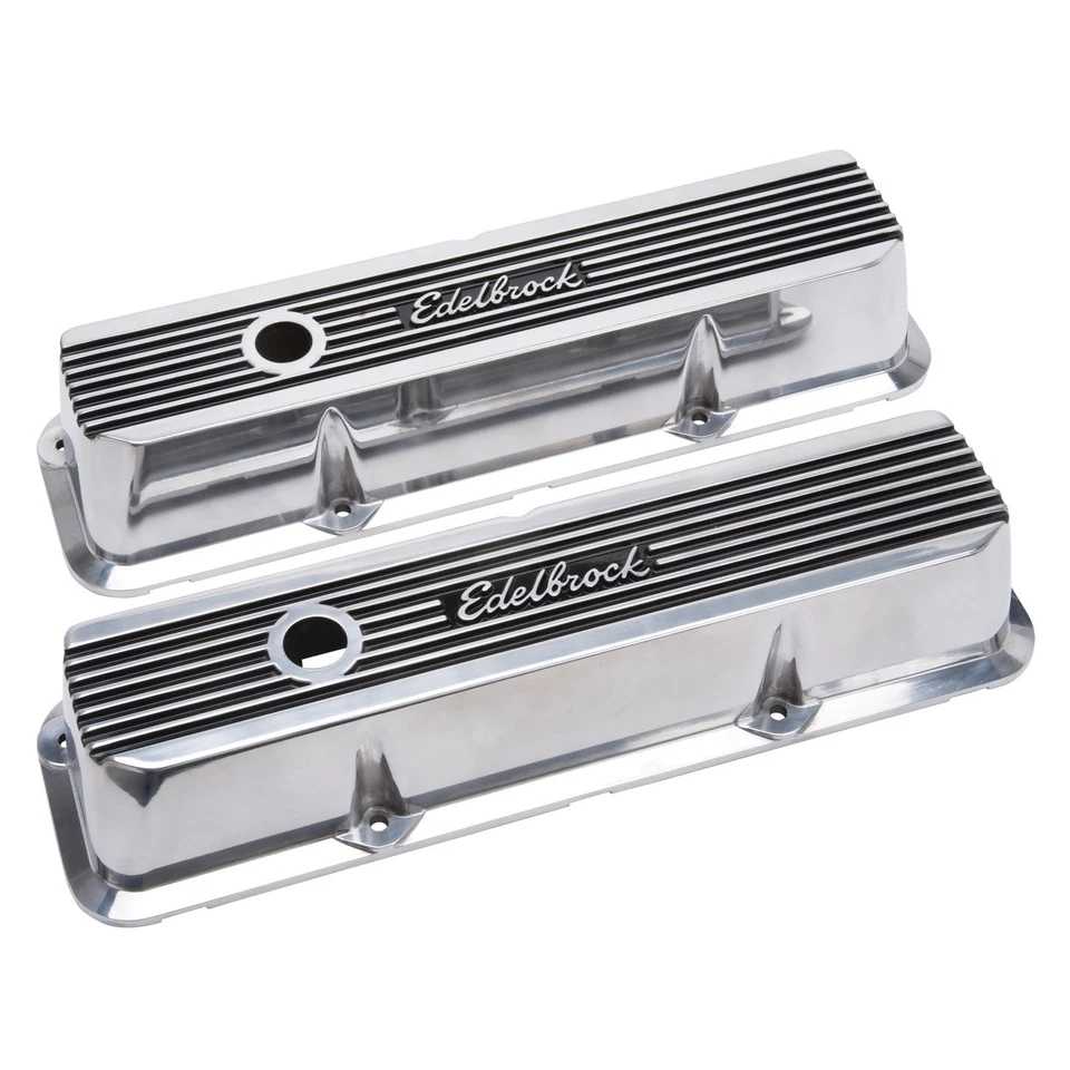 Edelbrock 4277 Elite II Valve Covers  Ford FE 1958-1976 - Image 3 of 4