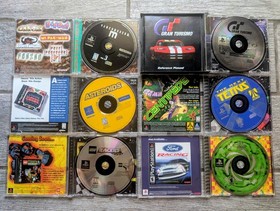Lot of 6 Sony Playstation 1 PS1 Games - Complete & Tested - LEGO Racers - TETRIS
