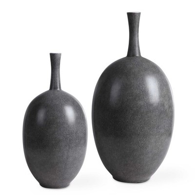 Riordan - 19.75 inch Modern Vase (Set of 2) Accessories Uttermost 17711