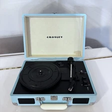 Victrola Vinyl Player Bluetooth Portable Suitcase Record Player 3speed