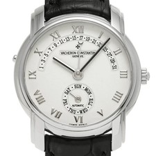 VACHERON CONSTANTIN Patrimony 31 Countdown 47245/000G-8751 Men's White #W476