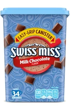 Swiss Miss Milk Chocolate Flavored Hot Cocoa Mix 38.27 oz Canister