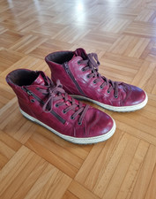 Gabor Sneaker, Rot, Glattleder, Größe 8, se...