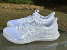 ASICS Jolt 3 Mens Running Shoes White Extra Wide 1011B602 Size 10.5 4E Men Size 10 Extra Wide ASICS Jolt 4 Triple Black Shoe  main image 4