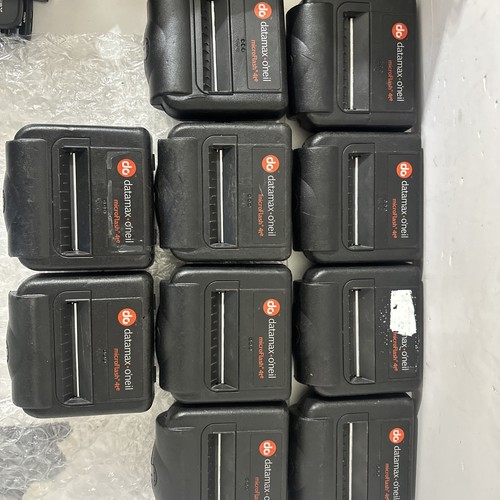 LOT OF 10 Datamax O'Neil MF4te Receipt Label Printer { UNTESTED }