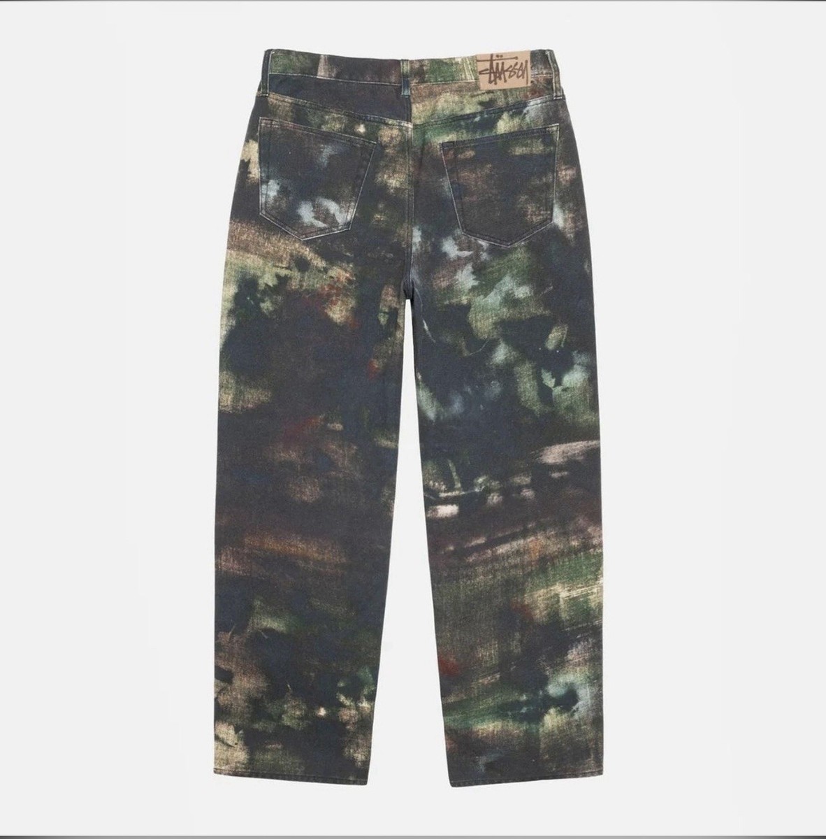 値下不可　STUSSY BIG OL' JEAN CAMO CANVAS stussy BIG OL' JEAN CAMO CANVAS - メルカリ