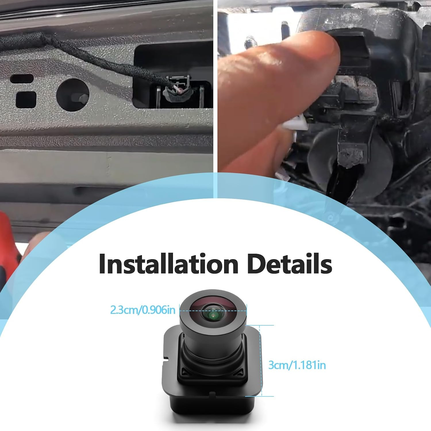 NEW 68144068AC Surround View Camera For Chrysler Pacifica Ram 1500 Maserati