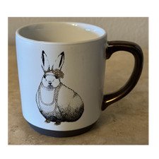 Threshold Stoneware 8 Oz. Bunny Rabbit Coffee...