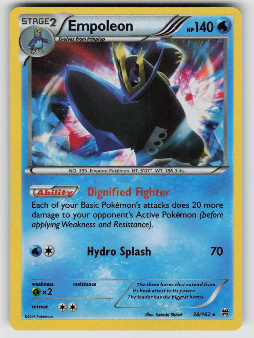 Holo Empoleon 38/162 Rare BREAKthrough Near Mint