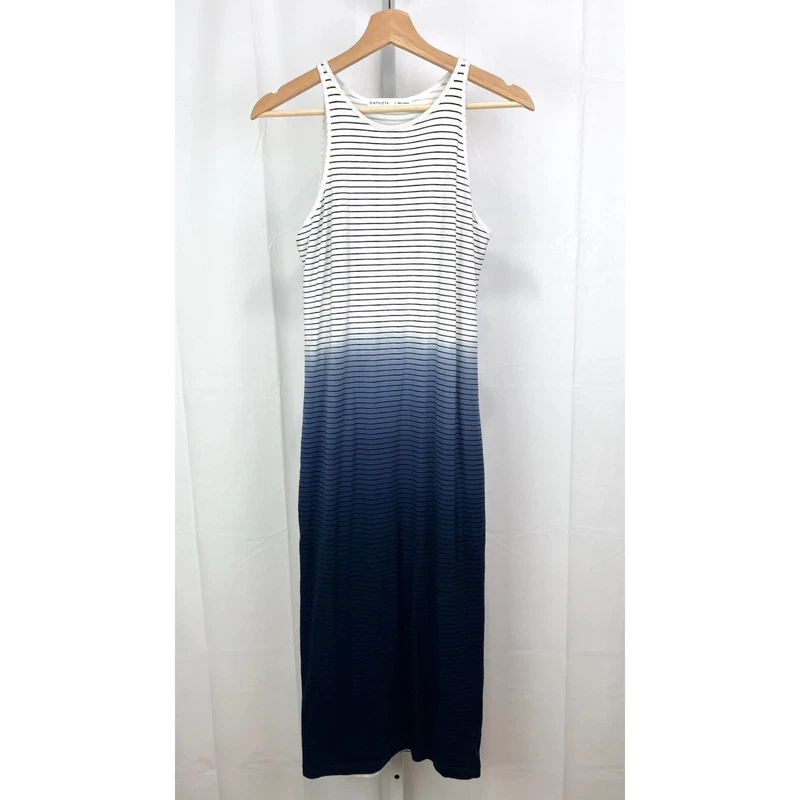 athleta sunkissed midi sleeveless pima cotton blend 