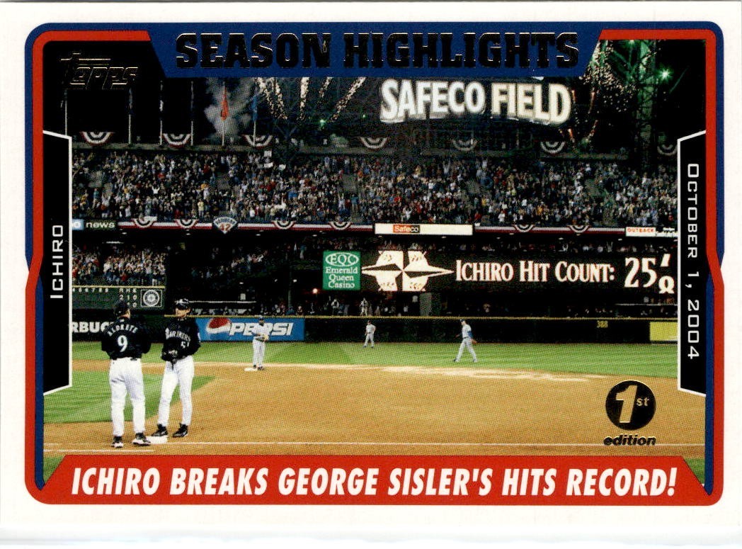 2005 Topps 1st Edition - Season Highlights Ichiro #334