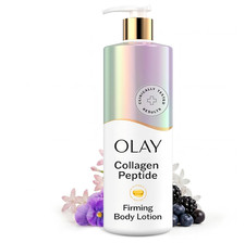 Olay Body Lotion for Women, Firming with Collagen Peptides Serum, Visibly Firmer