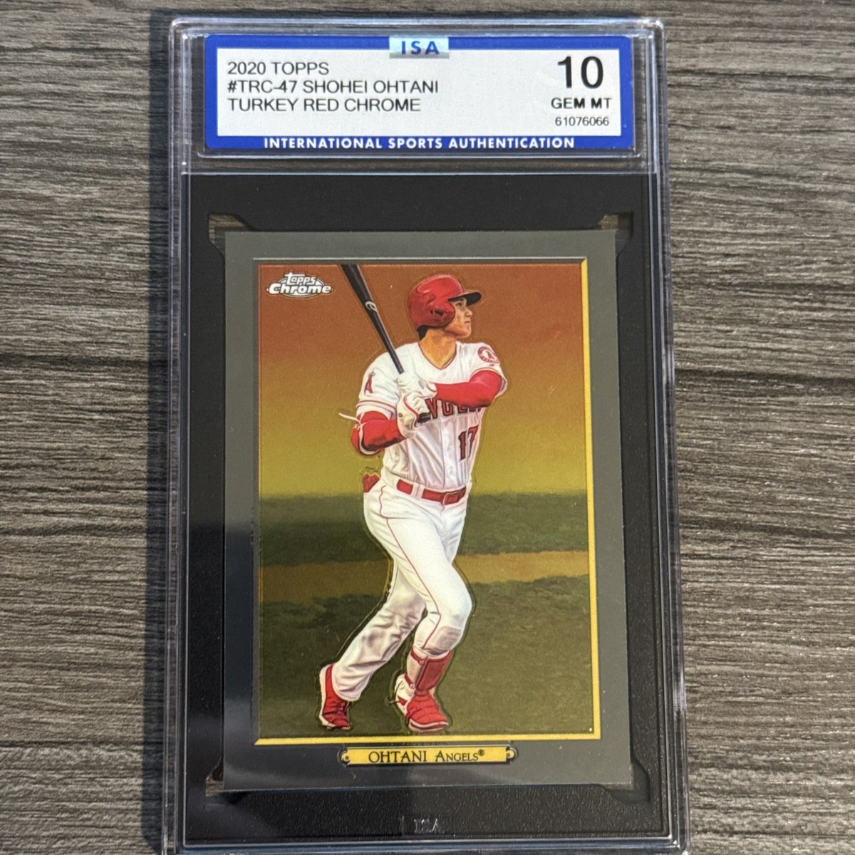 2020 Topps Chrome - Turkey Red 2020 Chrome Shohei Ohtani #TRC-47 