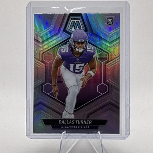 2024 Panini Mosaic - Rookies Dallas Turner #317 Silver Prizm (RC)