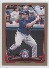 2012 Bowman Gold Border Chris Parmelee #219 0b0