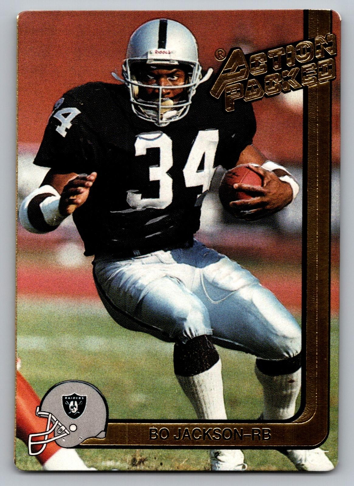 Bo Jackson 1991 Action Packed #25 - Los Angeles Raiders