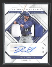 2023 Panini National Treasures Diamond Duals Auto Tyler Gentry #DDA-TG /99