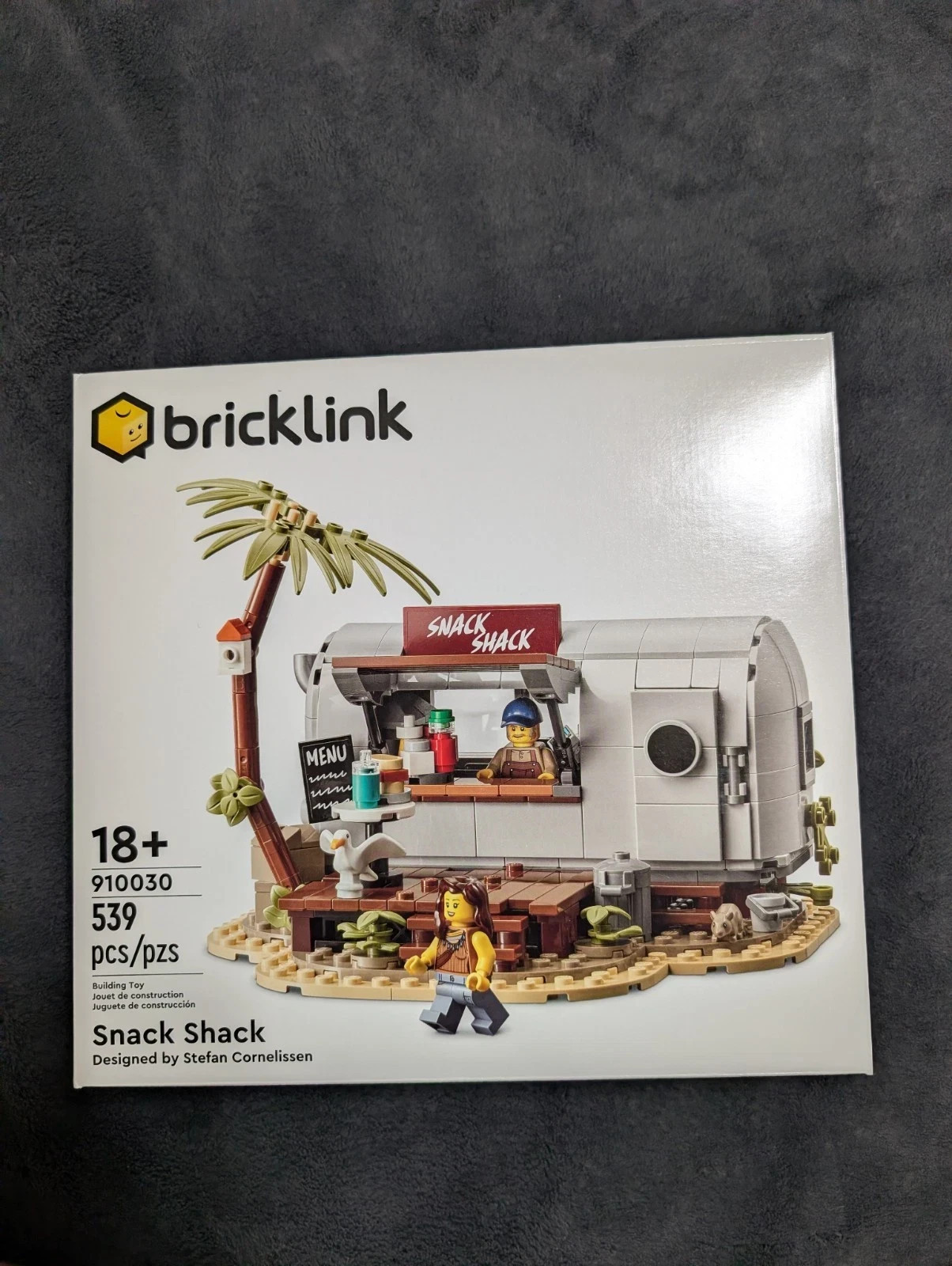 Lego BrickLink Designer Program - Snack Shack - 910030 - - In Hand