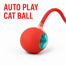 USB Interaktiver Katzenball mit Schwanz   Aut...