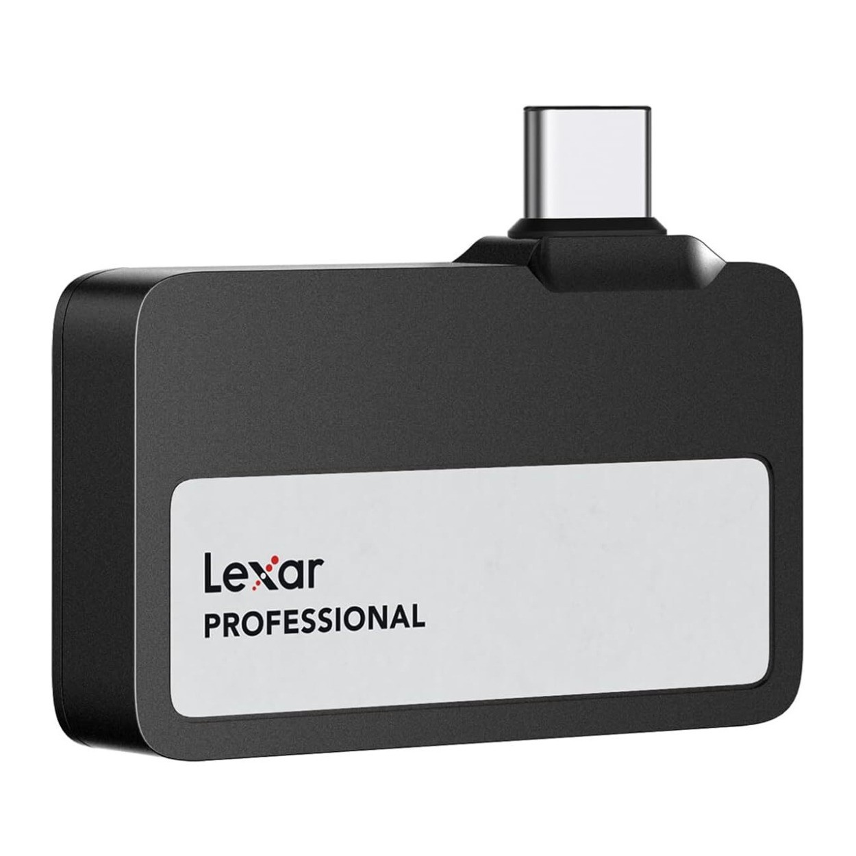 SSD portátil Lexar 2TB Professional Go USB 3.2 Gen 2 Type-C (Negro)