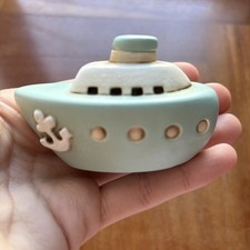 EGAN Simil Thun Barchetta Barca Battello Celeste Misure 8x5 cm RARO