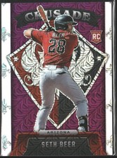 2022 Panini Chronicles #17 Seth Beer Crusade Purple Mojo #/99