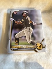 2022 Bowman Draft (25) Cards #BD-98 Samuel Zavala (PADRES)