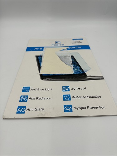 FORITO 15.6 Inch Anti Blue Light Laptop Screen Protector Sealed, Eye Protection - Picture 3 of 7