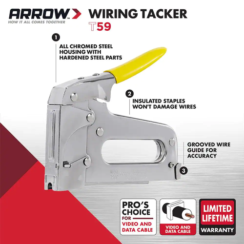 Insulated Cable Staple Gun - Picture 5 of 12