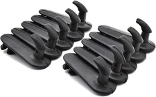 XUKEY 10pcs Car Floor Mat Clips for Infiniti Carpet Holders Fixing Black 