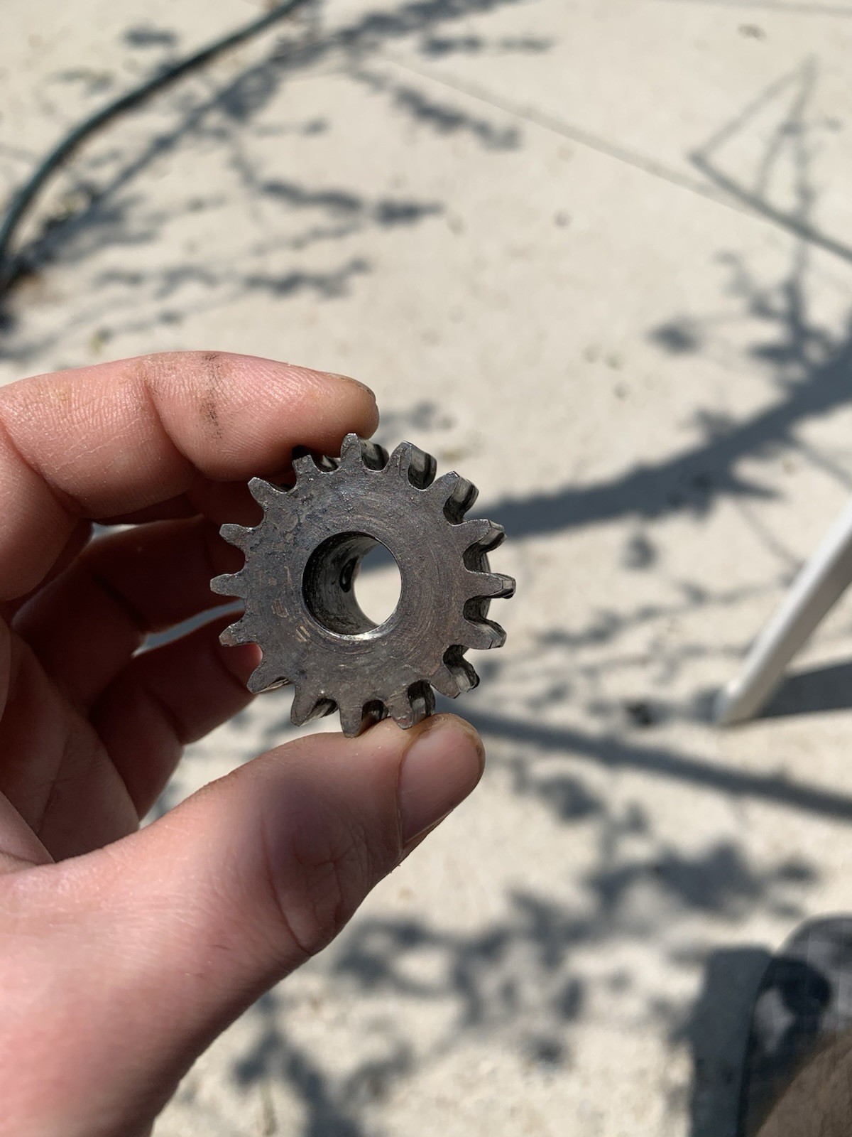 Bethlehem Apparatus Gl 100 Lab Lathe headstock  Gear Old. Rare parts 