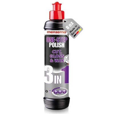 menzerna ''One-Step Polish 3in1'' I Medium Cut Polish with High Gloss Finish & Sea