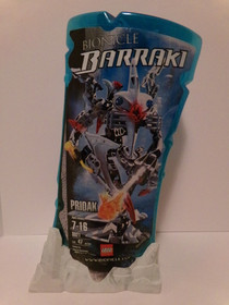 LEGO BIONICLE Barakki Pridak 8921 with Instructions and Canister