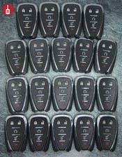 Oem Lot X19 Chevrolet Keyless Entry Smart Remotes Bulk Used 5 Button -hyq4as- Oem Lot X19 Chevrolet Keyless Entry Smart Remotes Bulk Used 5 Button -hyq4as-