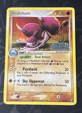 Medicham 25/100 Rare Crystal Guardians Pokemon Reverse Holo MP