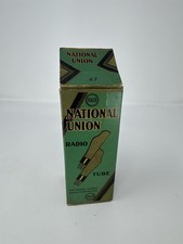 Vintage National Union 47 Radio Vacuum Tube NOS In Original Box VTG Audio