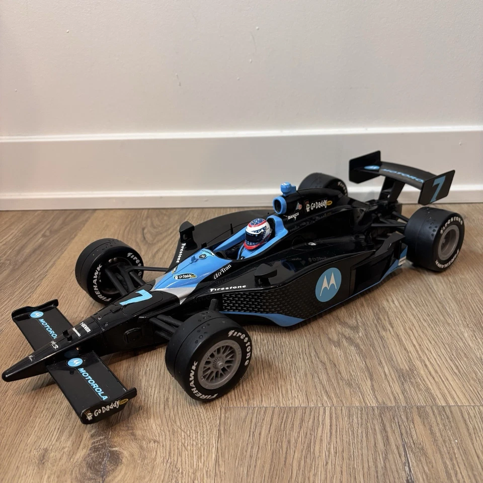 Hot Wheels Indy 500 Big Sounds Danica Patrick #7 Motorola Indy Car 2009 No Sound - Image 2 of 4