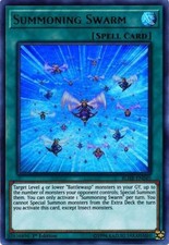 Summoning Swarm - BLHR-EN040 - Ultra Rare - 1st Edition Lightly Played, English