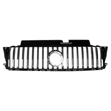 New Premium Fit Chrome / Black Front Grille 5E6Z8200AA