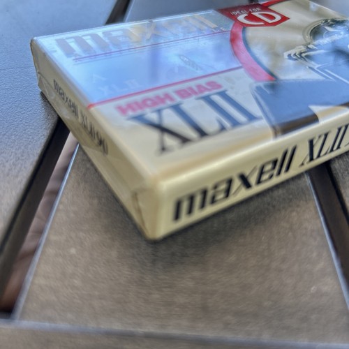 Cinta de casete de audio en blanco Maxell XLII 90 alto sesgo NUEVO SELLADO - Imagen 5 de 9