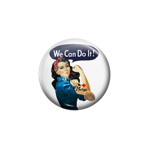 Rosie The Riveter Badge