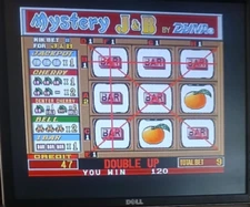 MYSTERY JACKPOT & BONUS J&B ORIGINAL GAME BOARD BY DYNA - 8LINER POG PCB POKER