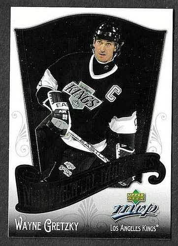 WAYNE GRETZKY 2005-06 UPPER DECK MVP INSERT LOT - MM1/TG7 - BOTH GREAT CARDS - Picture 3 of 6