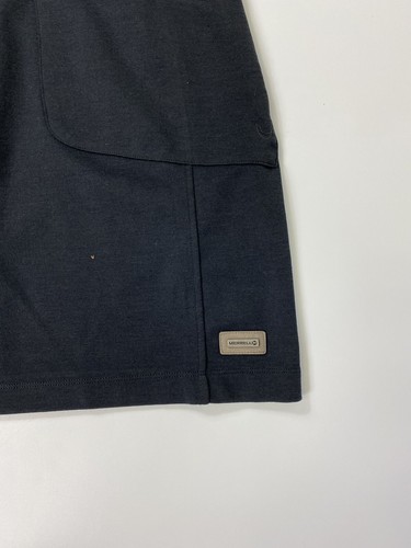 Merrell Ostrova Kleid 3/4 Arm Strick Reißverschluss Taschen figurbetont schwarz Gr. XXS Neu mit Etikett - Bild 5 von 12