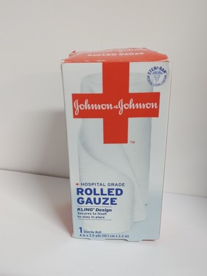 Johnson&Johnson kling gauze flex 4 in 4yd 1ct (381370088097)